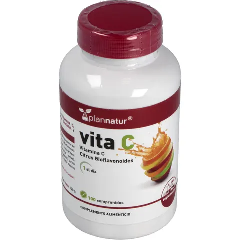 PLANNATUR Vitamina C 100 comp – imagen 2