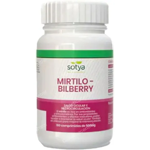 Sotya arandano (mirtilo) 100comp. – imagen 3