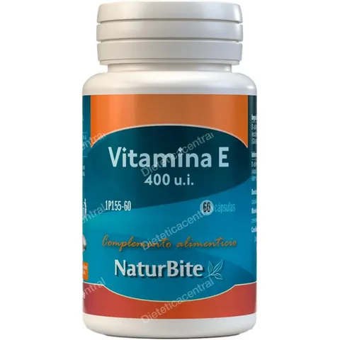 Naturbite vitamina e 400ui natural 60cap. – imagen 2