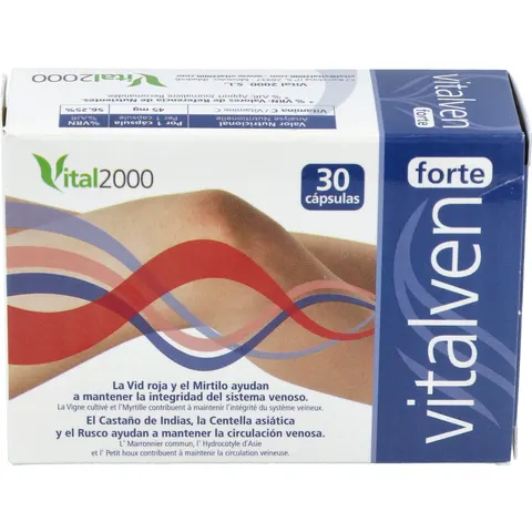 Vital 2000 vitalven forte 30cap. – imagen 2