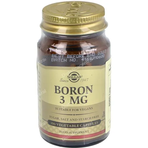 Solgar Boro 3mg 100 comprimidos – imagen 2