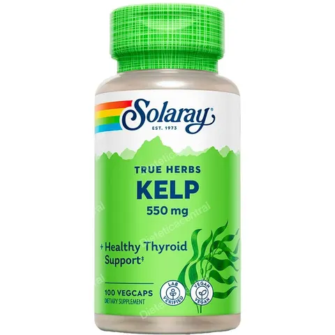 Solaray kelp 550mg. 100cap.veg. – imagen 2