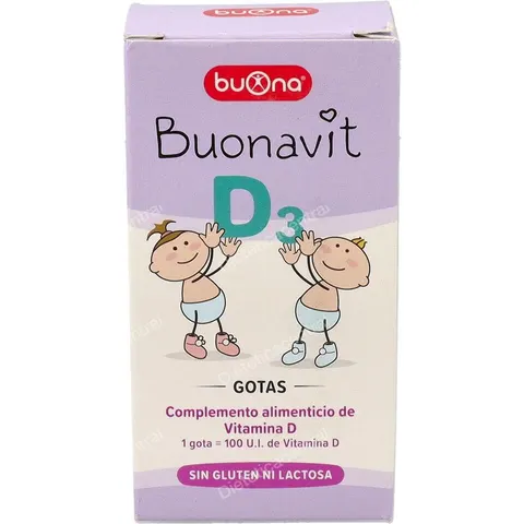 Buona vit D3 Gotas 12 ml – imagen 2