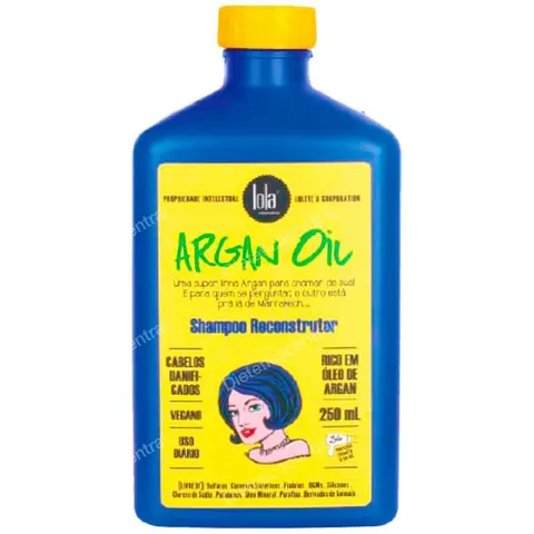 Lola Cosmetics Champú Reconstructor de Argan, 250 ml – imagen 2