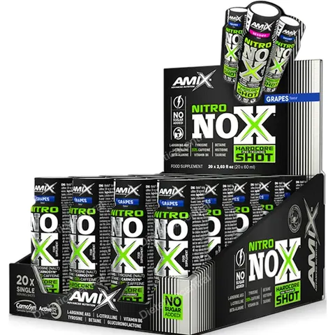 Amix nitronox shot 20x60 ml uva – imagen 3