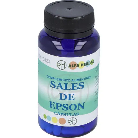 Alfa herbal sales de epsom 100cap. – imagen 2