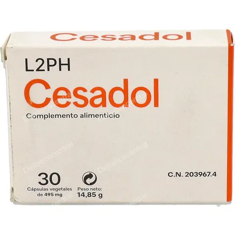 L2Pharma Cesadol 30 Cápsulas – imagen 2
