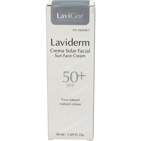 Lavigor laviderm spf 50+ con color 50ml. – imagen 2