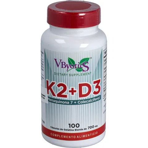 Vbyotics vitamina k2+d3 100perlas – imagen 2