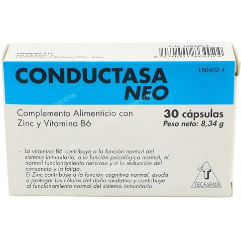 Teofarma conductasa neo 30caps – imagen 2