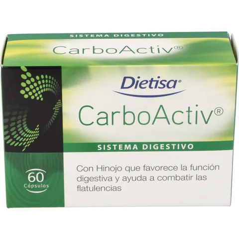 Dietisa Carboactiv 60 cápsulas – imagen 2