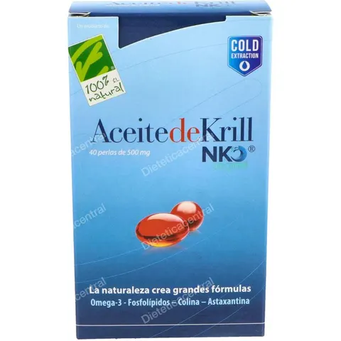 100% Natural Aceite de KRILL NKO 40 Cápsulas – imagen 2