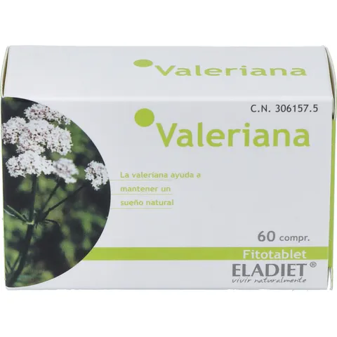 Eladiet Valeriana 60 Comprimidos – imagen 2
