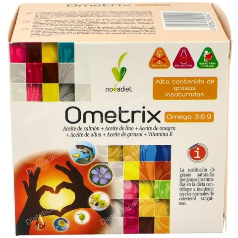 NOVADIET Ometrix 60cáps – imagen 2