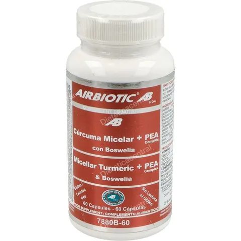 Airbiotic curcuma micelar+pea complex 60cap. – imagen 2
