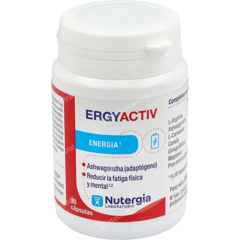 NUTERGIA Ergyactiv 30caps – imagen 2