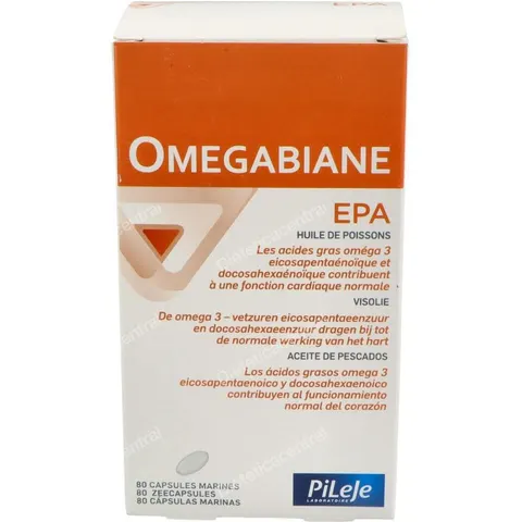 Pileje Omegabiane EPA 80 Cápsulas – imagen 3