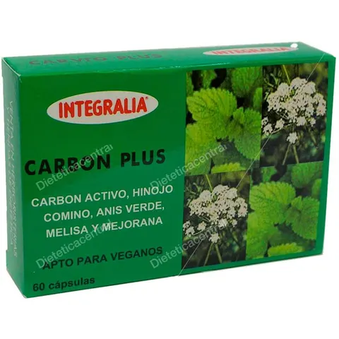 INTEGRALIA Carbón Plus 60 cápsulas – imagen 2