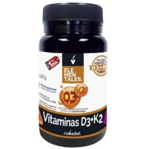 Novadiet Vitamina D3+K2 60 Caps – imagen 3
