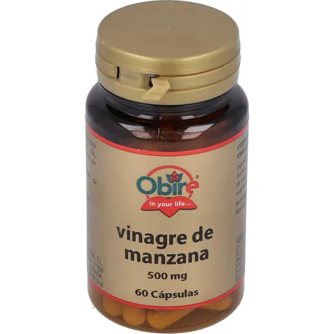 Obire vinagre de manzana 60cap. – imagen 2