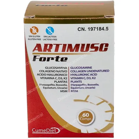 Cumediet Artimusc Forte 60 Tabs – imagen 2