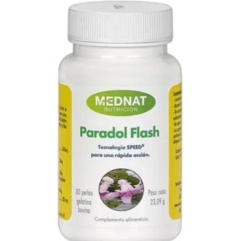 Mednat Nutrición Paradol Flash 30 Perlas – imagen 2