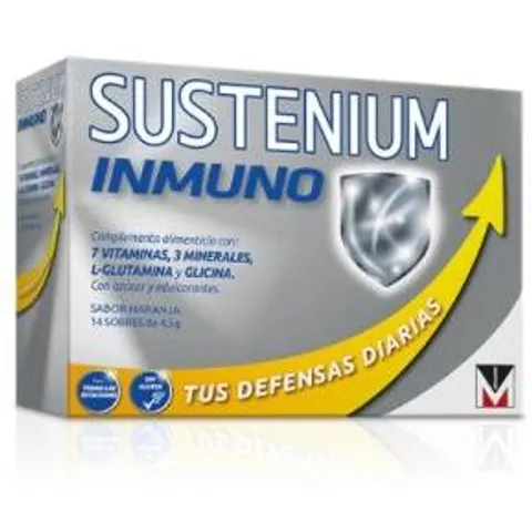 Sustenium Inmuno Sabor Naranja 14 Sobres – imagen 3
