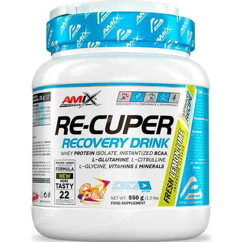 Amix Performance RE-CUPER 550g Lima-Limón – imagen 3