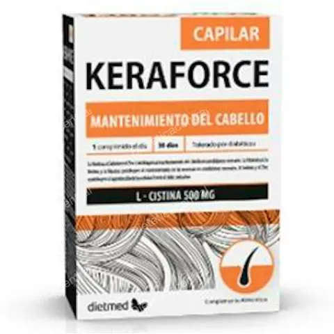 Dietmed keraforce capilar 30comp. – imagen 2