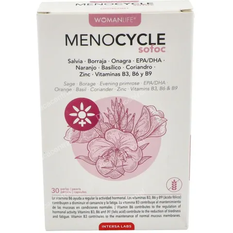 INTERSA Menocycle Sofoc 30 Perlas – imagen 2
