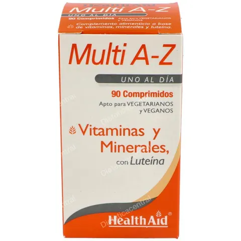 HealthAid Multivit A-Z 90comp – imagen 3