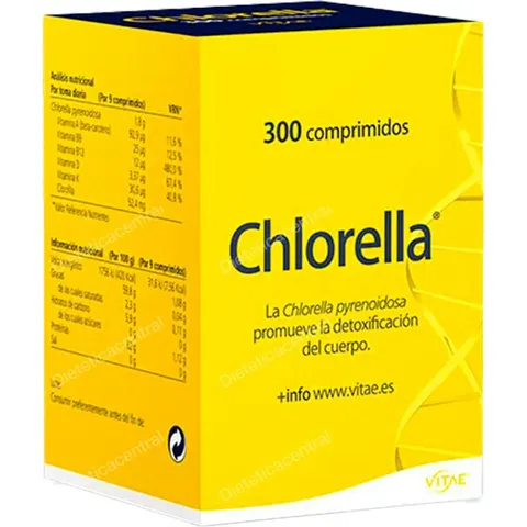 Vitae chlorella 200mg. 300comp. – imagen 2