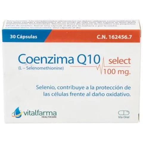 Vitalfarma coenzima Q10 complex 30cáps – imagen 2