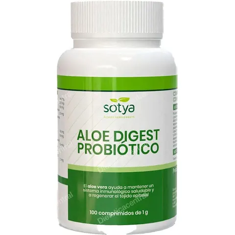 Sotya Aloe Vera 1 gr 100 Comp – imagen 2