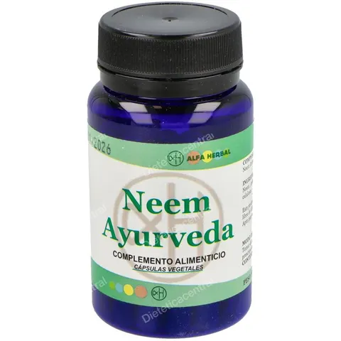 Alfa herbal neem ayurveda 60cap. – imagen 2