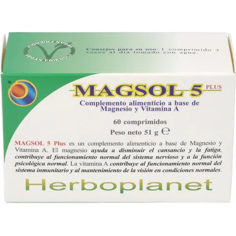 Herboplanet Magsol 5 Plus 60Cpr – imagen 2