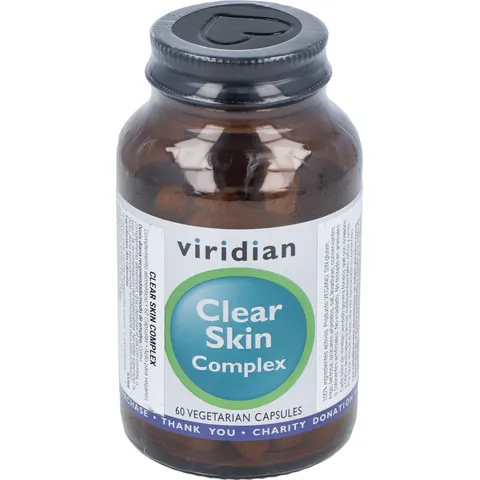 Viridian Clear Skin Complex 60 Cápsulas – imagen 2
