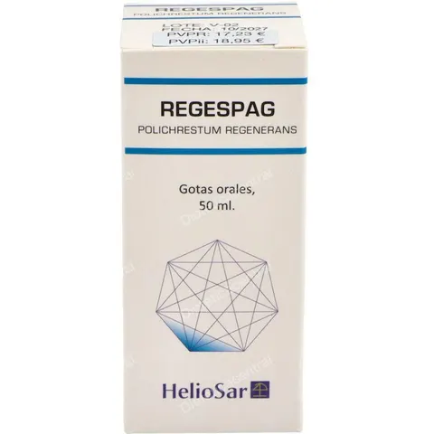 HELIOSAR Regespag Polichrestum 50 ml – imagen 2