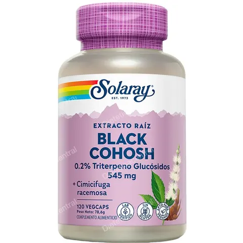 Solaray black cohosh (cimicifuga) 120cap. – imagen 2