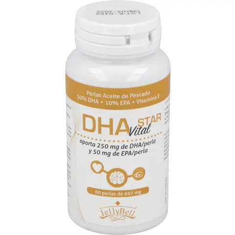 Jellybell Dha Vital 60 caps – imagen 2