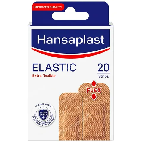 Hansaplast elastic 2 tamaños 20 apositos – imagen 4