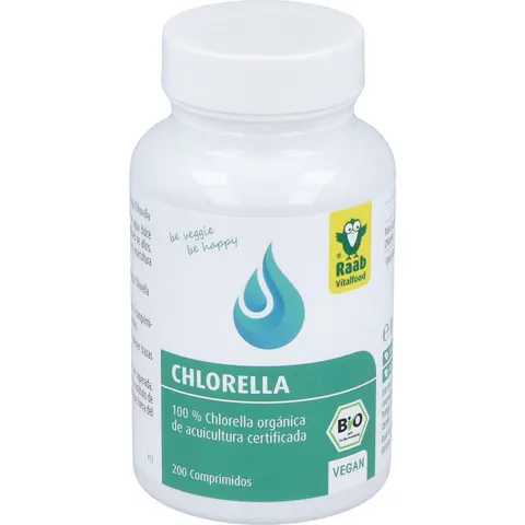 Raab Chlorella bio 400mg, 200 comprimidos – imagen 2