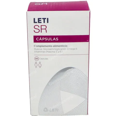 Leti SR Cápsulas Anti-rojeces 60 cápsulas – imagen 2