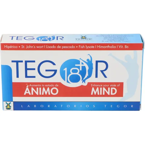 Laboratorios Tegor 18 + 40 cápsulas – imagen 2