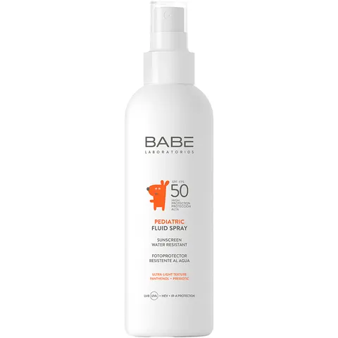 Babe pediatric fluid spray spf50 200ml – imagen 2