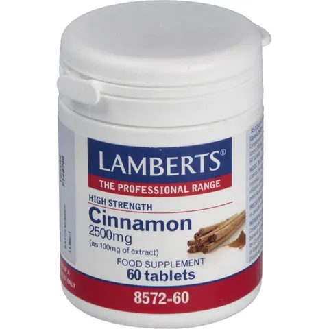 Lamberts CANELA 2500mg 60 Tabs – imagen 2