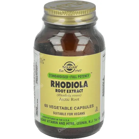 Solgar Raiz de Rodiola 60 Cápsulas – imagen 2
