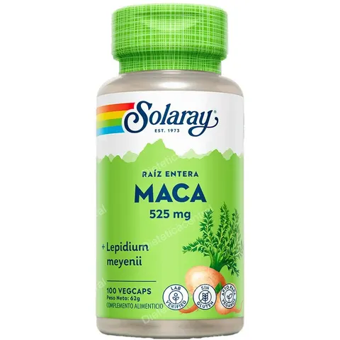 Solaray maca 525mg. 100cap. – imagen 2