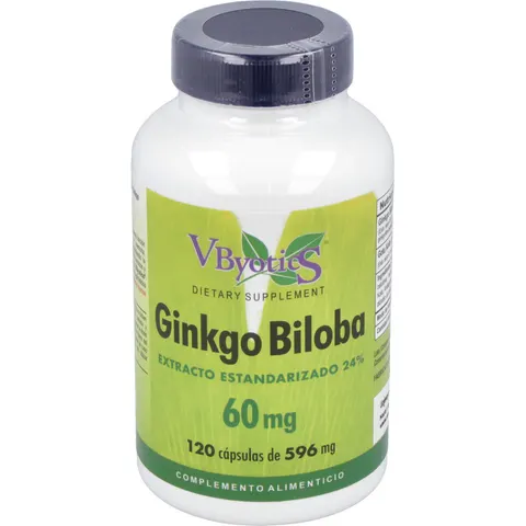 Vbyotics ginkgo biloba 60mg. 120cap. – imagen 2