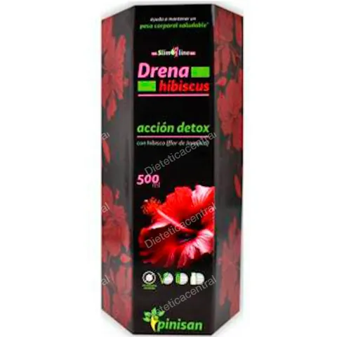Pinisan drena hibiscus 500ml. – imagen 2